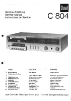 Dual C-804-Service-Manual 